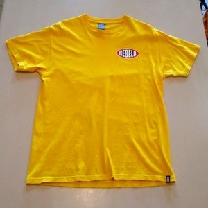Rebel8 Yellow Tee Men's L